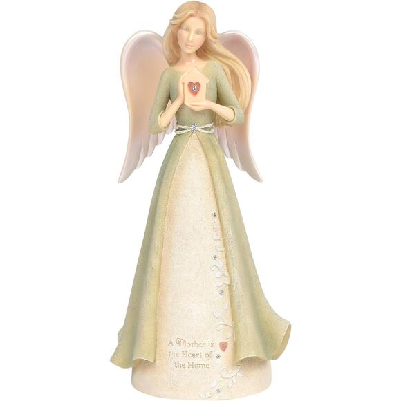 Foundations Mother Heart Angel Figurine by Enesco - Picture 1 of 5